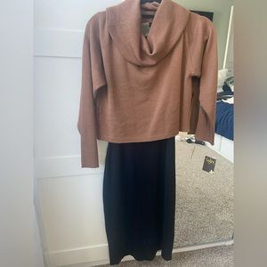 Taylor Cowl Sweaterdress
